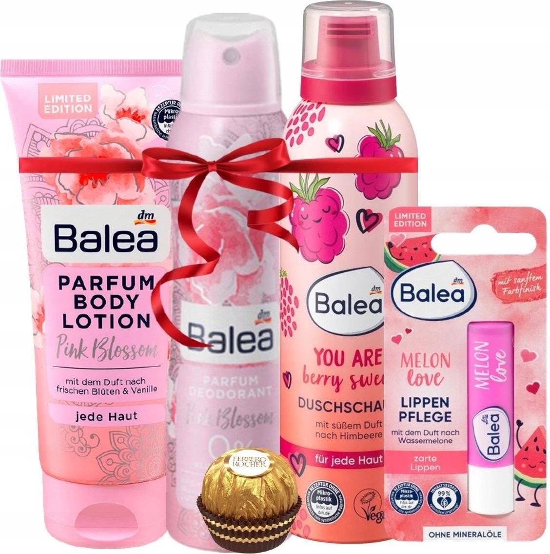 Zestaw dla kobiety Balea Pink Blossom Perfumowany Zestaw Kosmetyków Na