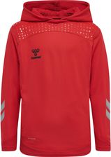 Zdjęcie Bluza Dziecięca Z Kapturem Hummel Hmllead Poly Czerwona - Łowicz