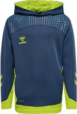 Zdjęcie Bluza Dziecięca Z Kapturem Hummel Hmllead Poly Niebieska - Biecz
