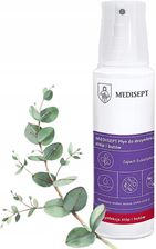 Zdjęcie MEDISEPT Płyn do dezynfekcji stóp i butów - butelka 250 ml z atomizerem - Łazy