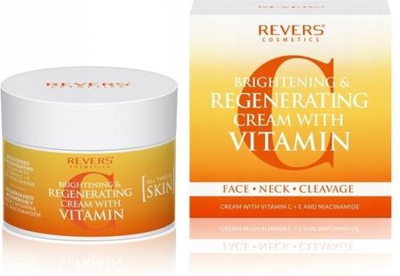 Krem Revers Vitamin C Rozjaśniająco-Regenerujący Z Witaminą I Niacynamidem na dzień i noc 50ml