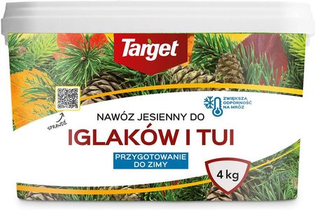 Target Nawóz Do Iglaków I Tui Jesienny 4kg