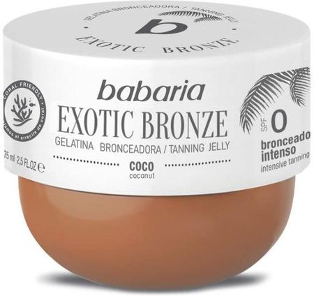 Babaria Galaretka Brązująca Exotic Bronze Tanning Jelly Coconut Spf0 75ml 