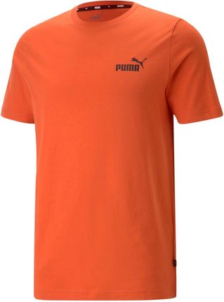 Koszulka męska Puma ESS SMALL LOGO pomarańczowa 58666994