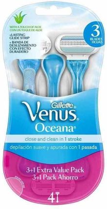 Gillette Zestaw jednorazowych maszynek do golenia Venus Oceana Razor 4 szt.