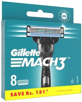 Gillette Mach 3 8 ostrzy do maszynki do golenia