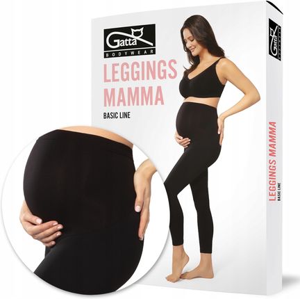 Legginsy ciążowe Gatta Mamma Black r. L/XL