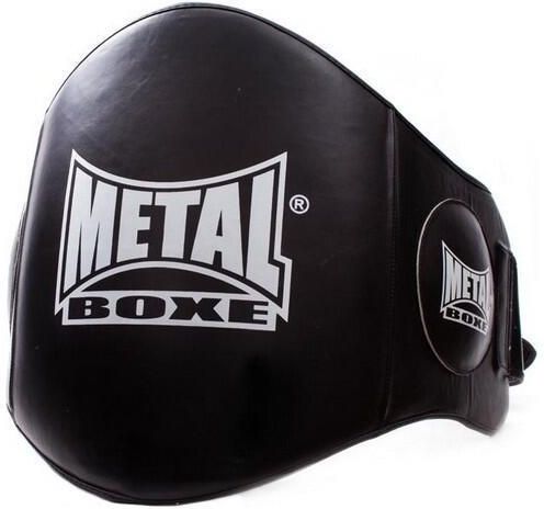 Genouillère De Sport METAL BOXE MB157_9 Noir - Renforcée Avec Élastique Caoutchouc - Confort Optimal