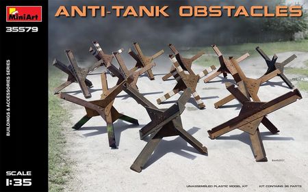 Miniart 35579 1:35 Anti Tank Obstacles MOD006380