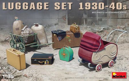 Miniart 35582 1:35 Luggage Set 1930 40S MOD007705