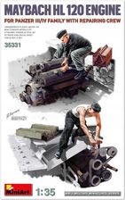 Miniart 35331 1:35 Maybach Hl 120 Engine For Panzer Iii Iv Family With Repair Crew MOD007902