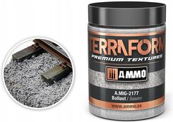 Zdjęcie Ammo By Mig Jimenez 2177 Terraform Premium Textures Ballast 100Ml CHE004393 - Łódź