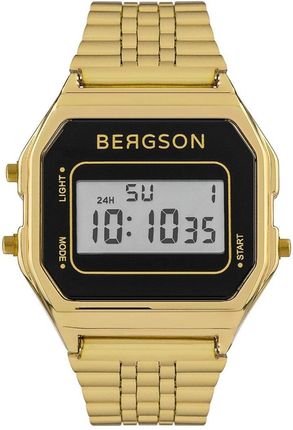 Bergson BGW8159U3 Vintage Digital Gold