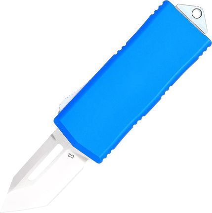 Nóż sprężynowy CobraTec OTF Money Clip Tanto - Blue