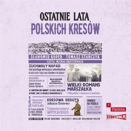 Ostatnie lata polskich Kresów audiobook Sławomir