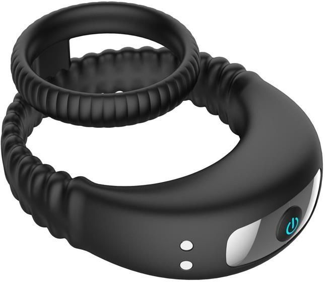 B Series Cute Dual Ring Vibrating Penis Ring - Ceneo.pl