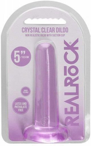 Shots Toys REALROCK Straight Realistic Dildo With Balls 8 Inch Flesh