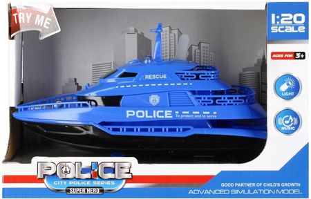 Mega Creative Statek Policja B/O Patrol 22X14X10 Mc Wb 48/96