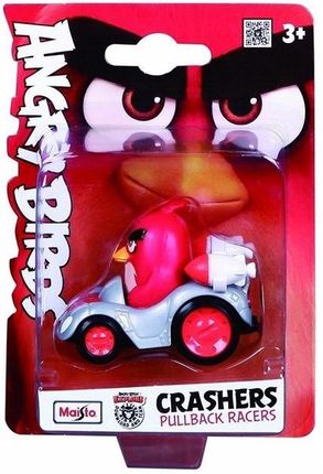 Maisto Angry Birds Samochodzik Ptak Red