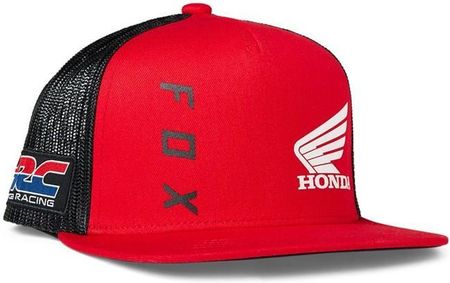 czapka z daszkiem FOX - Youth Fox X Honda Snapback Hat Flame Red (122) rozmiar: OS