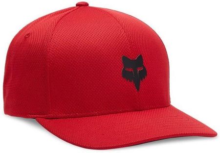 czapka z daszkiem FOX - Fox Head Tech Flexfit Hat Flame Red (122) rozmiar: L/XL