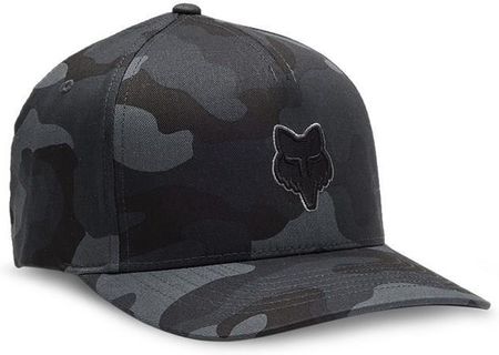 czapka z daszkiem FOX - Fox Head Flexfit Hat Black Camo (247) rozmiar: L/XL