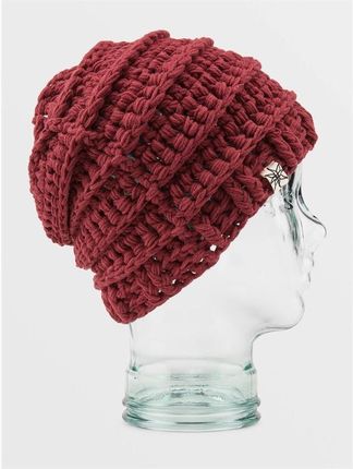 czapka zimowa VOLCOM - Rav Crochet Knit Beanie Maroon (MAR) rozmiar: OS