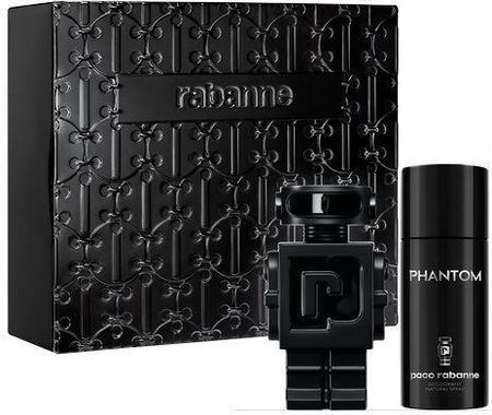 Paco Rabanne Zestaw Christmas 2023 Phantom Parfum Woda Perfumowana 100ml + Deodorant 150ml 
