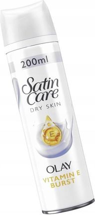 Gillette Żel Do Golenia Satin Care Dry Skin Olay Vitamin E 200ml