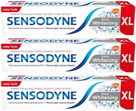 Sensodyne Extra Whitening 3x100ml
