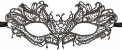 Zdjęcie Partypal Maska Wenecka Koronkowa Grafitowa 24X9,5Cm, Bal Karnawałowy, Przebranie 1637478441 - Człuchów