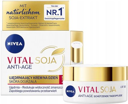 Krem Nivea Vital Soja Ujędrniający Spf30 Skóra Dojrzała na dzień 50ml