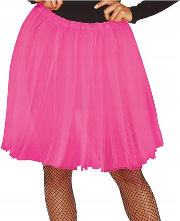 Fiestas Guirca Spódniczka Spódnica Tiulowa Różowa Barbie 60Cm Lata 80 70 1638729078