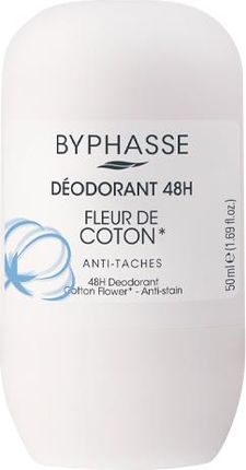 Byphasse Dezodorant Z Kwiatami Bawełny 48 Godzin 50 ml