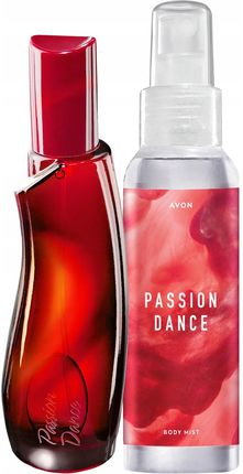 Avon Passion Dance Zestaw Prezentowy Świąteczny Damski Woda Toaletowa
