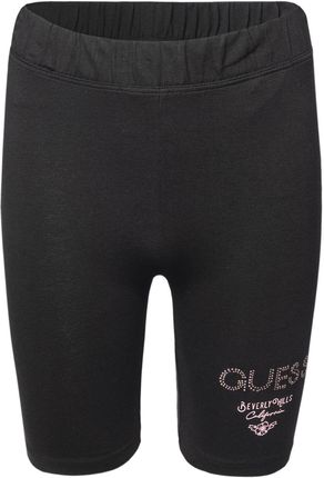 Dziecięce Spodenki Guess Biker Shorts J4Rd05J1314-Jblk – Czarny