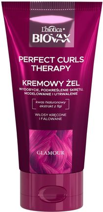 Biovax Glamour Perfect Curls Therapy Nawilżający Żel Do Stylizacji Fal I Loków 150 ml