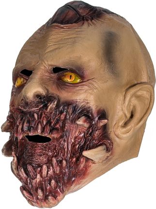 Profesjonalna Lateksowa Maska Kieł Potwór Zombie