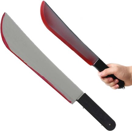 Krwawa Maczeta Tasak Mordercy Nóż Gadżet Broń Jason Voorhees Na Halloween
