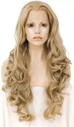 Peruka Włosy Długie Blond Blondynka Ombre 70Cm W11