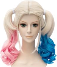 Zdjęcie Peruka Harley Quinn Joker Przebranie Kostium - Korsze