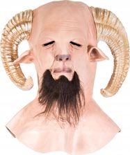 Zdjęcie Lateksowa Maska Faun Kozioł Halloween - Sępopol