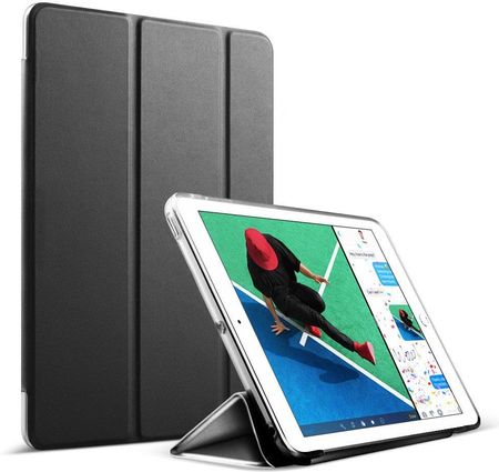 D-Pro Smart Case TPU Soft-Gel Back Cover - Etui Z Klapką iPad Mini 4/5 (Black)