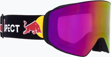 Red Bull Spect Jam + Spare Lens Matt Black/Purple/Burgundy Mirror/Cloudy Snow 22/23