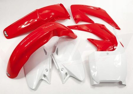 Italyracing Ufo Komplet Plastików Honda Cr 125/250 '02-'03 Czerwony/Biały