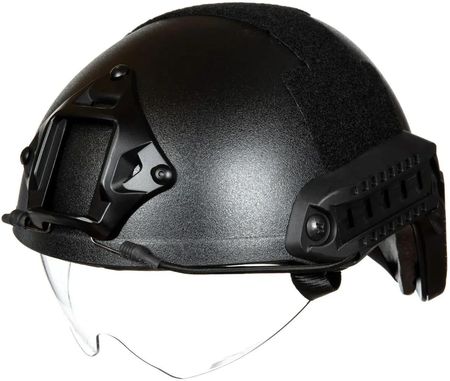 Hełm ASG GFC Tactical X-Shield MH z goglami - Czarny