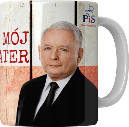 Kubek Premium Jarosław Kaczyński Jarek Pis Polska