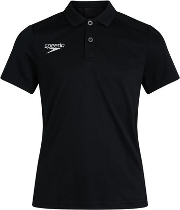 Speedo T Shirt Damski Club Dry Polo Czarne