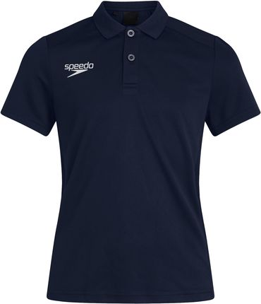 Speedo T Shirt Damski Club Dry Polo Niebieskie