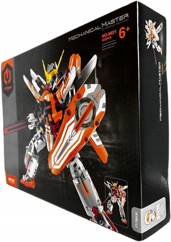 Im.Master Klocki Konstrukcyjne Figurka Robot Wojownik 833El - ceny